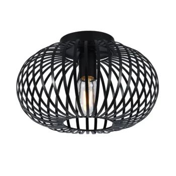 Sale SensaHome Plafondlamp Industrieel Plafonnière Van Metaal Retro Wire Kooi Design