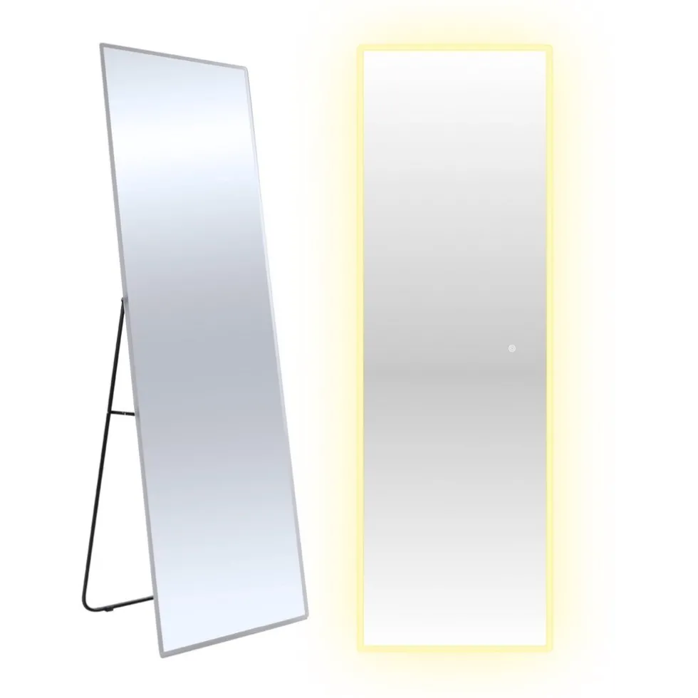 sensahome-staande-spiegel-met-GVCXWbAf-0.webp Discount SensaHome Staande Spiegel Met LED Verlichting