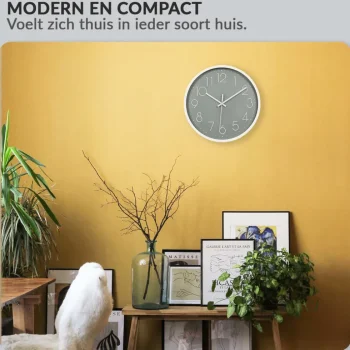 New SensaHome Wandklok Minimalistische Design Stille Uurwerk TM20050-4