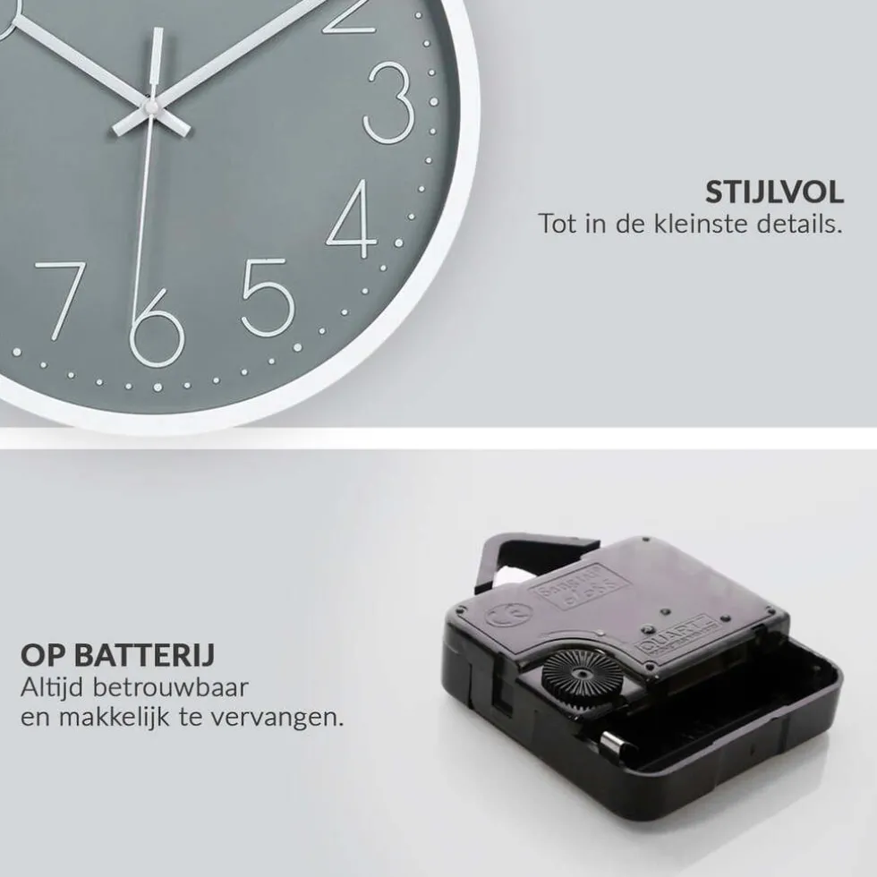 sensahome-wandklok-minimalisti-ofmaBDPZ-3.webp New SensaHome Wandklok Minimalistische Design Stille Uurwerk TM20050-4