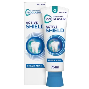 New Sensodyne Proglasur Active Shield Fresh Mint Tandpasta