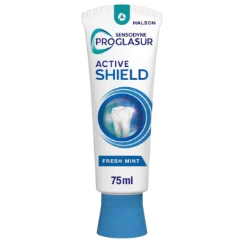 New Sensodyne Proglasur Active Shield Fresh Mint Tandpasta