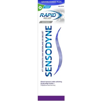 Best Sensodyne Rapid Relief Whitening Tandpasta