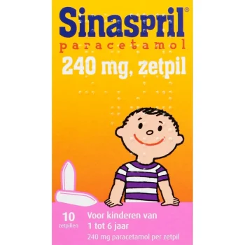 New Sinaspril Paracetamol 240mg Zetpillen