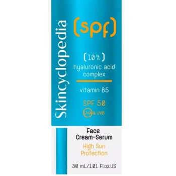 Sale SKINCYCLOPEDIA Hyaluronic Acid Complex SPF50 Face Cream-Serum
