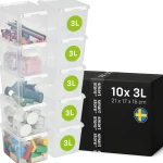 Best SmartStore Set Van 10 Stevige Opbergbox Classic 3L