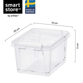 Fashion SmartStore Set Van 10 Stevige Opbergbox Classic 1.5L