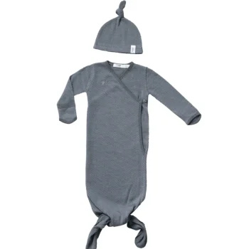 Online Snoozebaby Storm Grey Newborn Slaapzak 0-3 Mnd