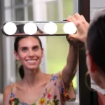 Hot StudioLight Hollywood Make‑up Lamp – Draadloze LED‑verlichting Met Zuignappen, 4 Lampen