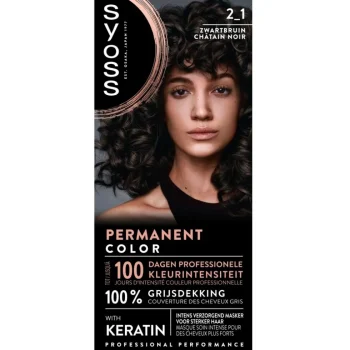 Sale Syoss 2.1 Zwartbruin Permanente Haarkleuring