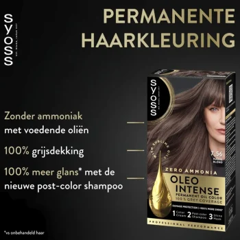 Discount Syoss Oleo Intense 7-56 Mokka Donkerblond Haarkleuring