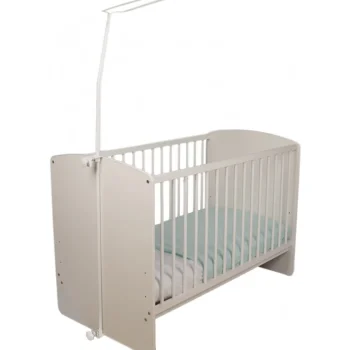 Outlet Tega Baby Wit Piekstok & Sluierstandaard Met Klembevestiging