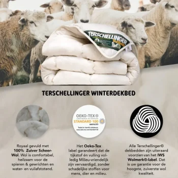 Outlet Terschellinger Wolweelde Winterdekbed