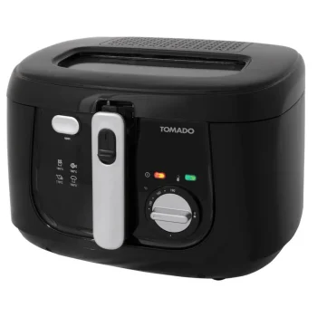 Hot Tomado 2,5 Liter Anti Reukfilter Frituurpan