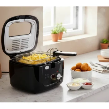 Hot Tomado 2,5 Liter Anti Reukfilter Frituurpan