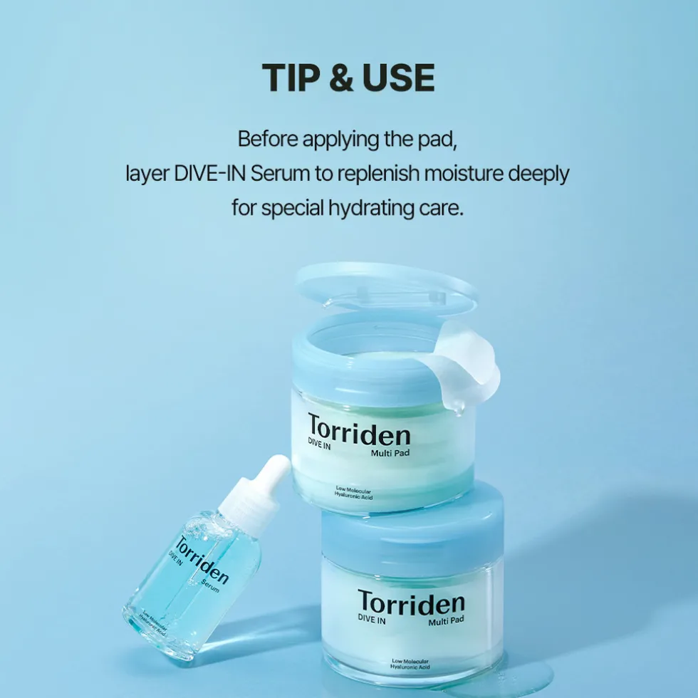 torriden-dive-in-low-molecular-wWviNIzL-3.webp Sale TORRIDEN DIVE-IN Low Molecular Hyaluronic Acid Multi Pad