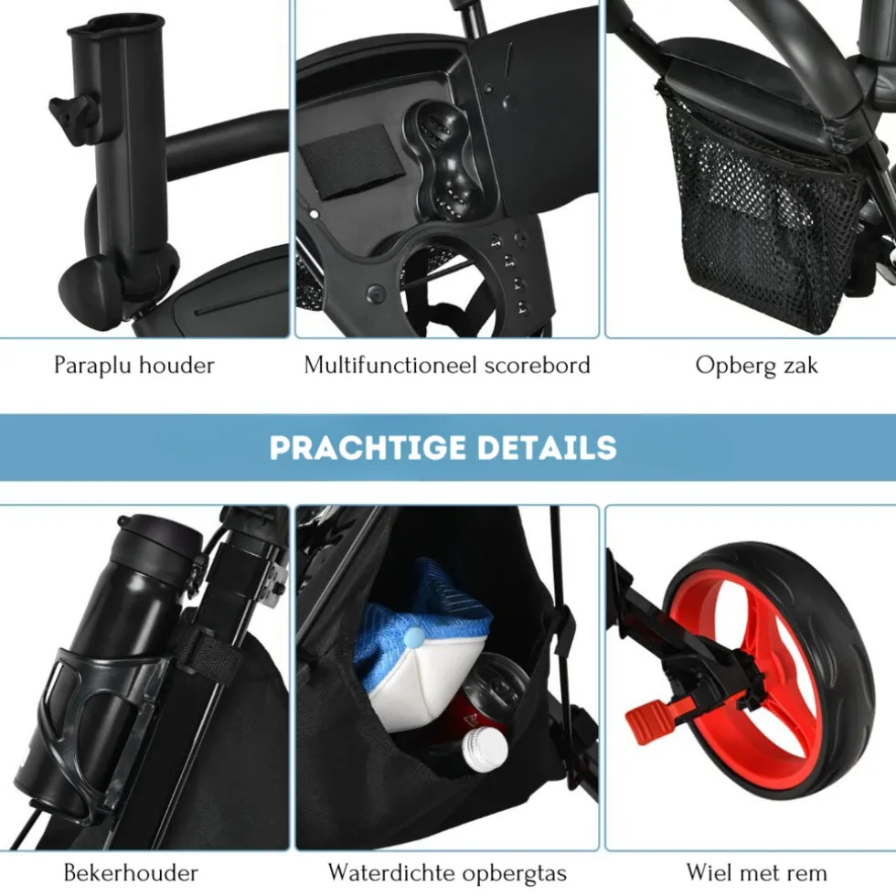 trendmix-verstelbare-lichtgewi-FwhVfjfs-3.webp Outlet Trendmix Verstelbare Lichtgewicht Golf Trolley Met 3 Wielen