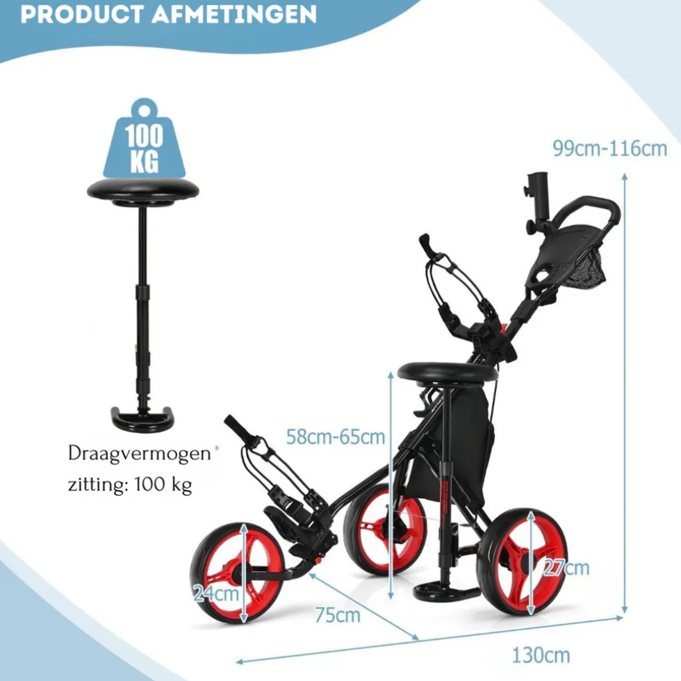 trendmix-verstelbare-lichtgewi-FwhVfjfs-4.webp Outlet Trendmix Verstelbare Lichtgewicht Golf Trolley Met 3 Wielen