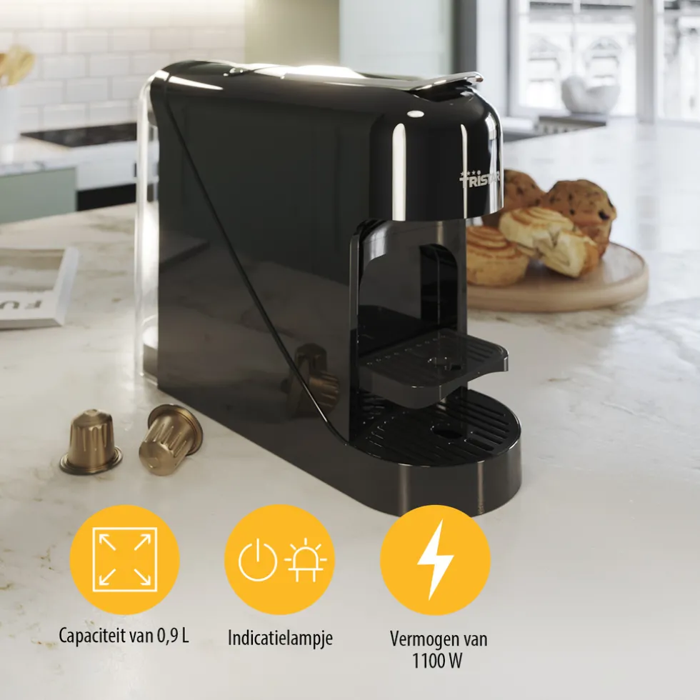 tristar-cm-2302-koffiecupmachi-twwOHUXx-2.webp Outlet Tristar CM-2302 Koffiecupmachine 0,8 L 1400 W