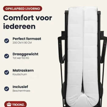 New Troonz Luxe Opklapbed Livorno