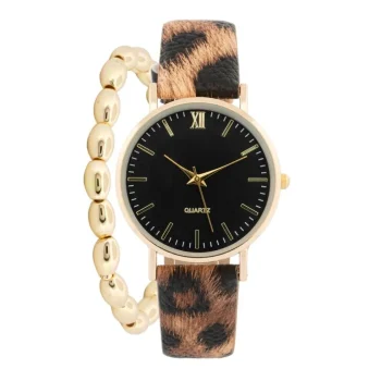 Hot Truespirit True Spirit Horlogeset Met Panterprint