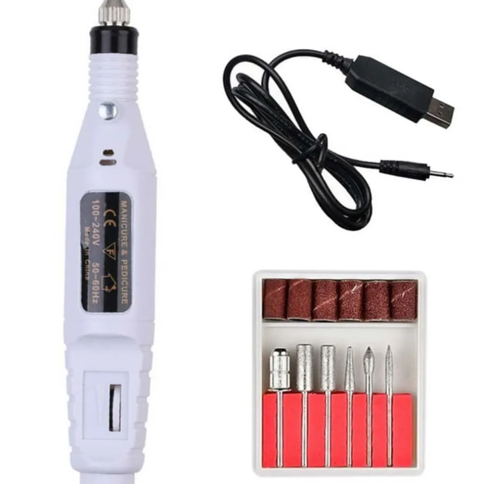 uniq-basic-6-in-1-elektrische-iJNsiumJ-0.webp Discount UNIQ Basic 6-in-1 Elektrische Nagelfrees, Compact USB Manicure & Pedicure Set