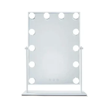 Clearance UNIQ New York Mega - Make-up Spiegel Met 12 LED Lampen