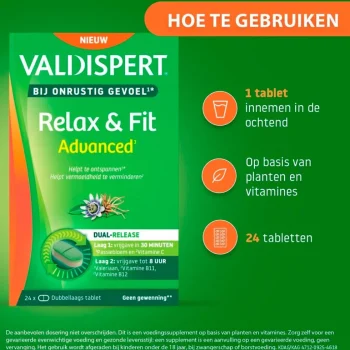 Outlet Valdispert Relax & Fit Advanced Tabletten
