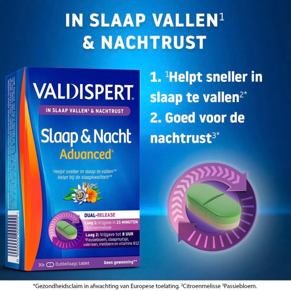 valdispert-slaap-nacht-advanc-OrUzKVkM-1.webp Sale Valdispert Slaap & Nacht Advanced Tabletten