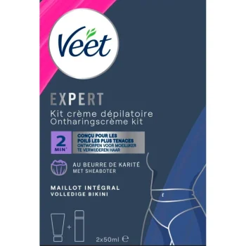 Discount Veet Expert Ontharingscrème Kit Voor Je Bikinilijn