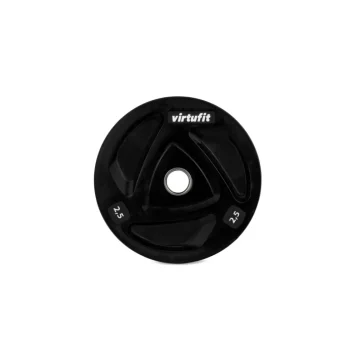 Best VirtuFit Olympische Rubberen Halterschijf