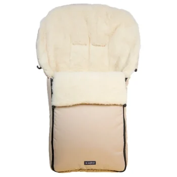 Best Zaffiro Wol Beige Universele Afritsbare Voetenzak