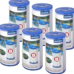Online Intex Zwembad Filters 6 Stuks Voor Type B Pomp